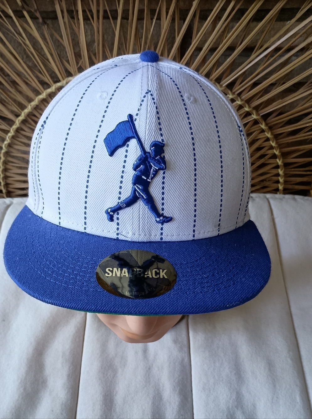 Baseballism Flagman Jackie Robinson Day Adjustable Snapback Ball Cap Hat